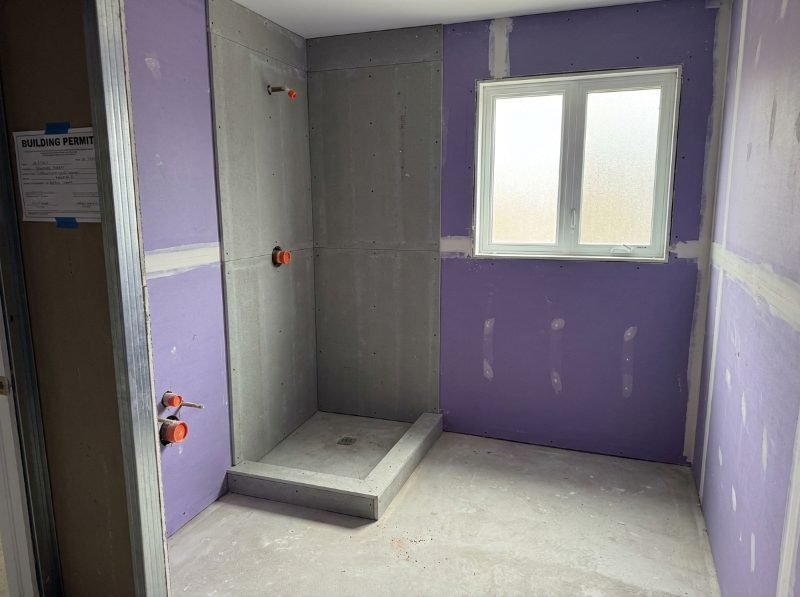 Drywall project in Cornwall