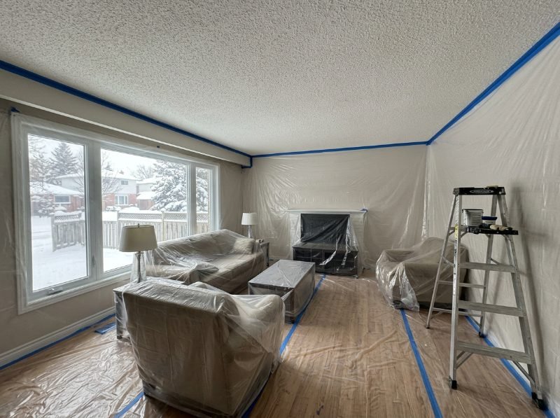 Drywall project in Cornwall