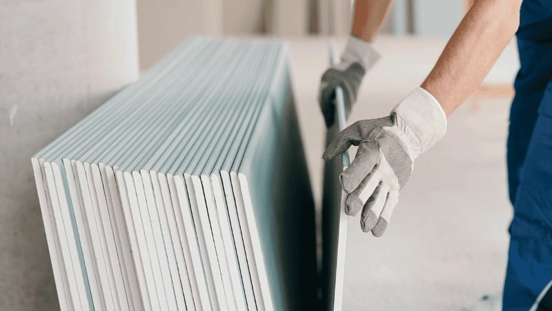 Drywall project in Cornwall