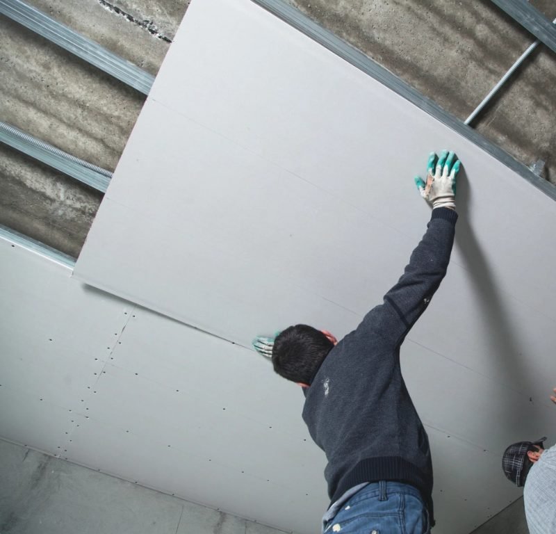 Drywall project in Cornwall