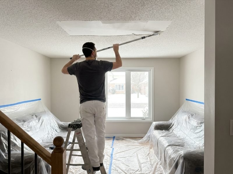Drywall project in Cornwall