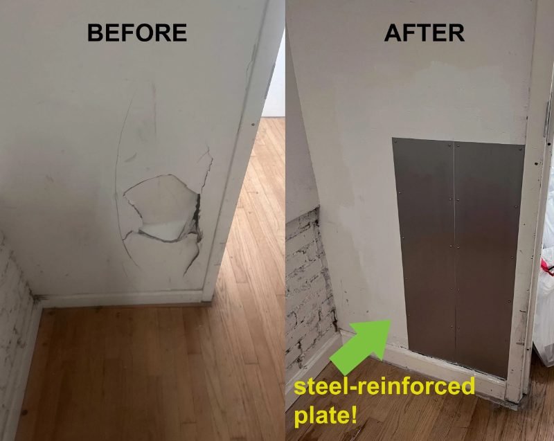 Drywall project in Cornwall