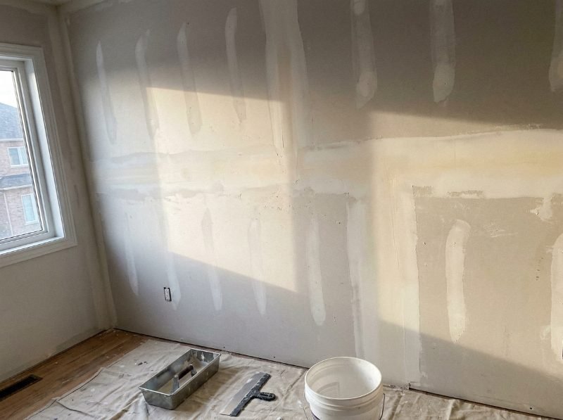 Drywall project in Cornwall