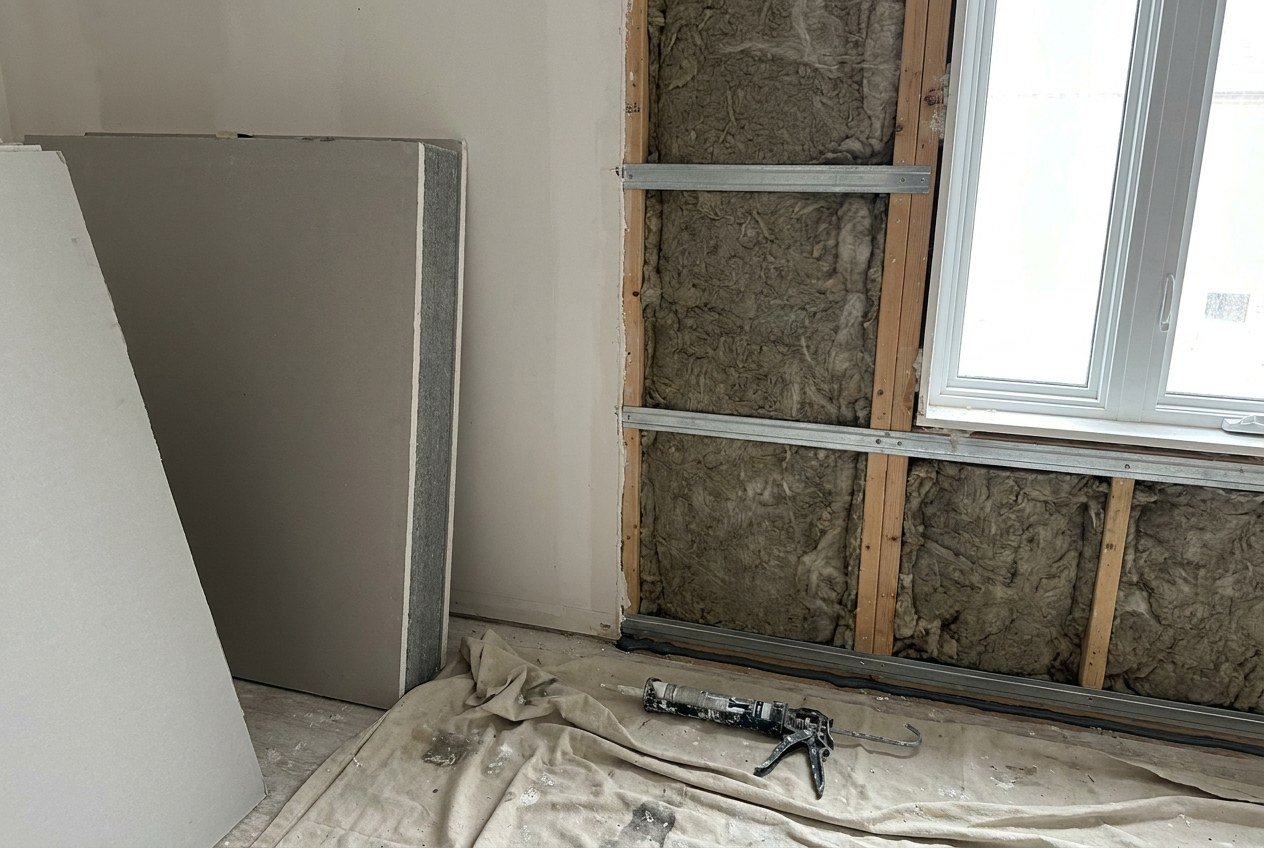 Soundproof Drywall in Cornwall